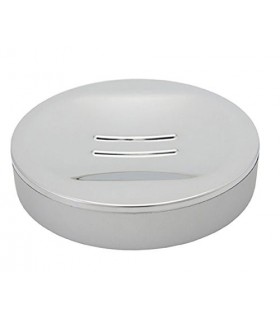 GEDY LU117300300 Jabonera G-Luna Plata