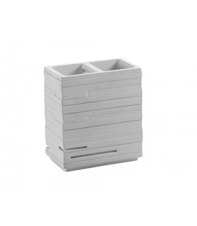 GEDY QU980200300 Portacepillos Quadrotto