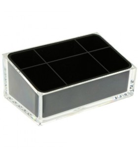 GEDY RA001400000 Porta-Maquillaje Rainbow Negro