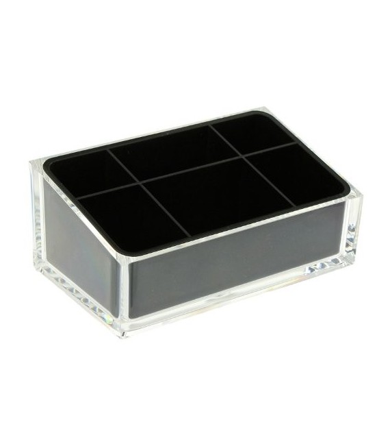 GEDY RA001400000 Porta-Maquillaje Rainbow Negro