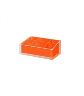 GEDY RA006700000 Porta-Maquillaje Rainbow Naranja