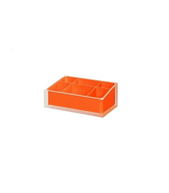 GEDY RA006700000 Porta-Maquillaje Rainbow Naranja