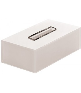 GEDY RA080200000 Rainbow Portapañuelos 25x13,5x7,5 blanco