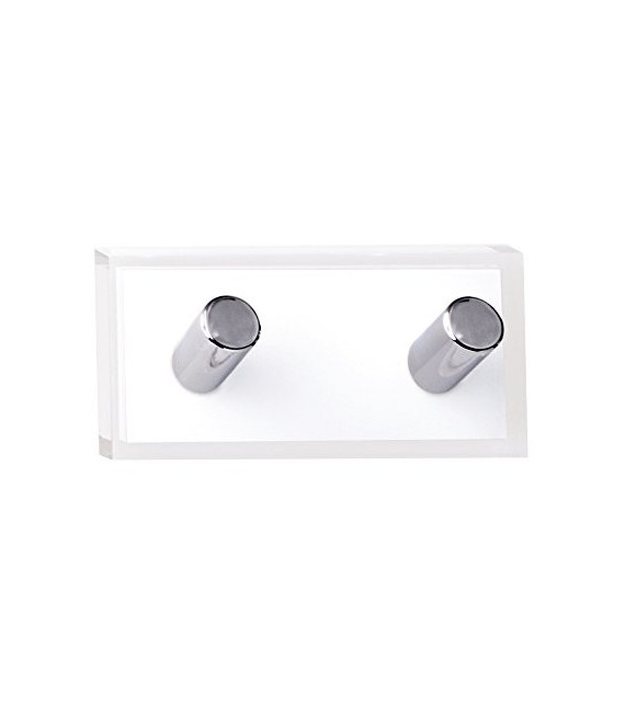GEDY RA260200100 Rainbow Percha doble blanco