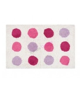 GEDY UD50804930 Alfombra 50X80 Udaipur Blanco/Fucsia/Lila