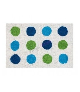 GEDY UD50808930 Alfombra 50X80 Udaipur Blanca/Azul/Verde