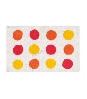 GEDY UD50809330 Alfombra 50X80 Udaipur Blanca/Naranja/Rojo