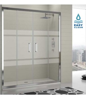 Serie 300 Ducha Frontal 4 Hojas decorada