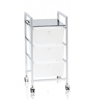 ANDREA HOUSE BA4715 Carro Cuadrado 3 Cajones