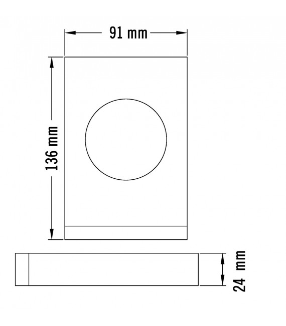 MEDICLINICS AI0920C Dispensador de bolsas higiénicas Inox Brillo