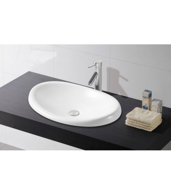 Lavabo Semi Encastre Ova ELLIPSE 620x370x110