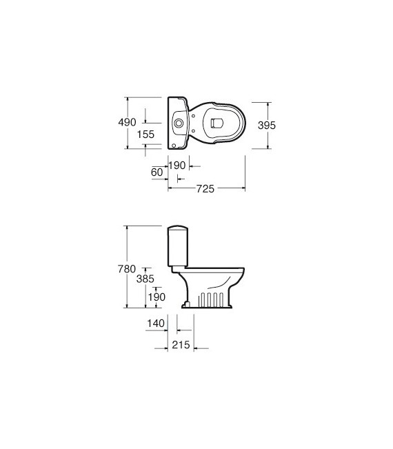 GRECIA Inodoro Completo