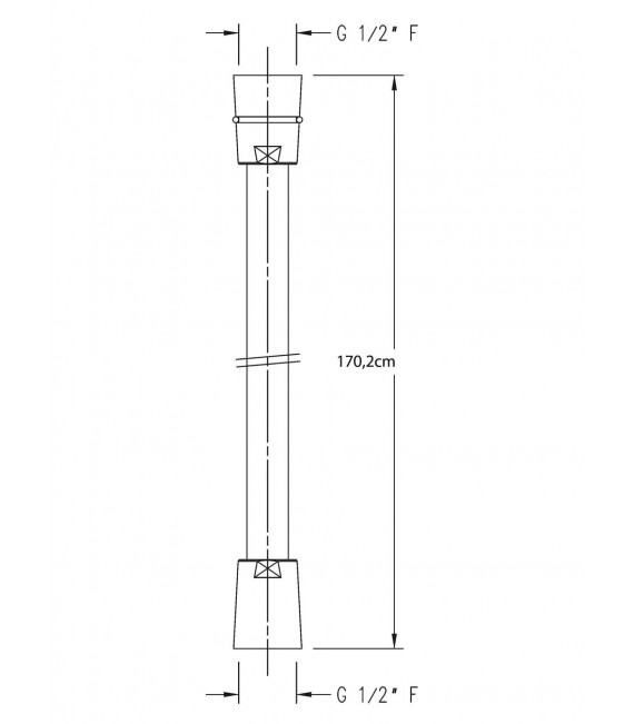 CHROMALUX Flexo Ducha