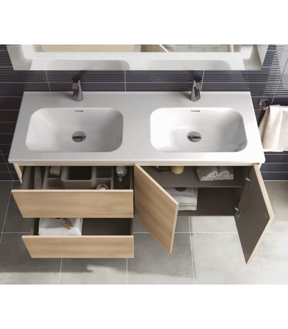 ALFA 120 Conjunto Mueble con 2 senos