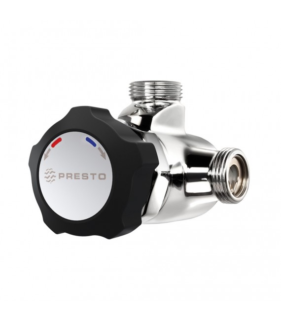 PRESTO ALPA 80 Grifo Temporizado Ducha Mezclador Sin Válvula Vaciado