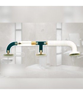 PRESTO 285 Barra Recta Nylon Blanco