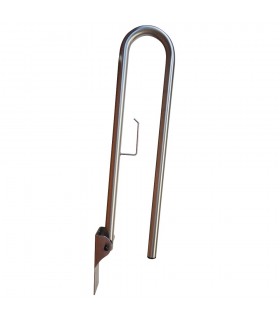 PRESTOBAR 170 Barra Abatible 800 Nylon Inox Mate