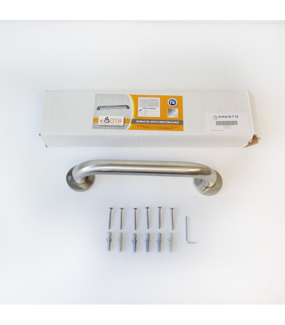 PRESTO 570 Barra Recta 600 Inox Mate