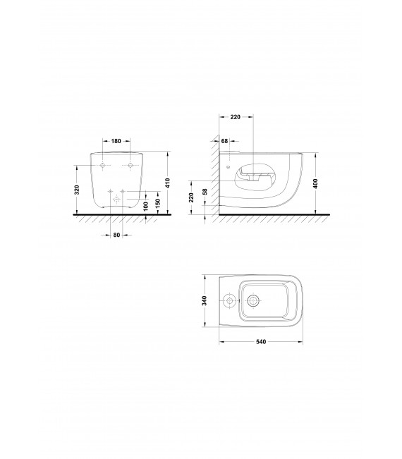 EOS BIDE SUSPENDIDO BLANCO