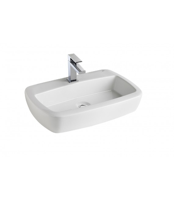 EOS Lavabo de sobre-encimera RECTANGULAR 60x40 cm.
