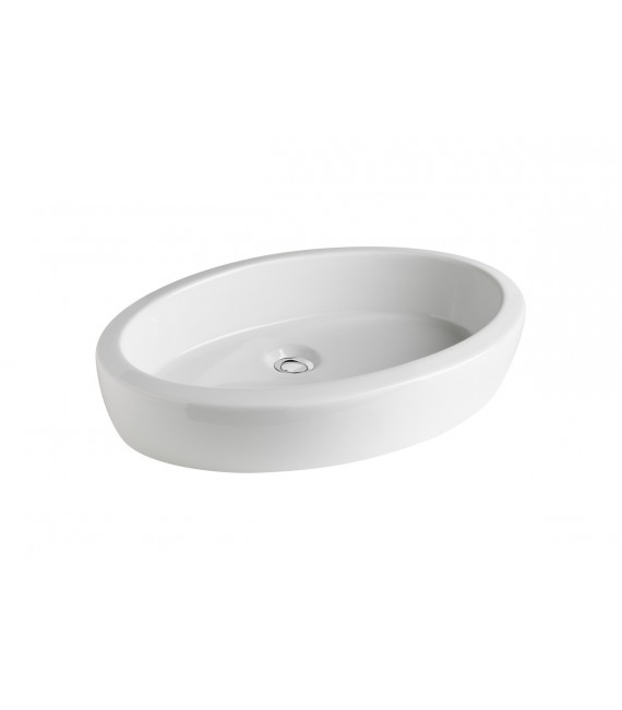 EOS Lavabo de sobre-encimera OVALADO 59,3x39,5 cm.