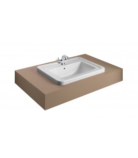 NOBLE Lavabo de encimera 58x45 cm.