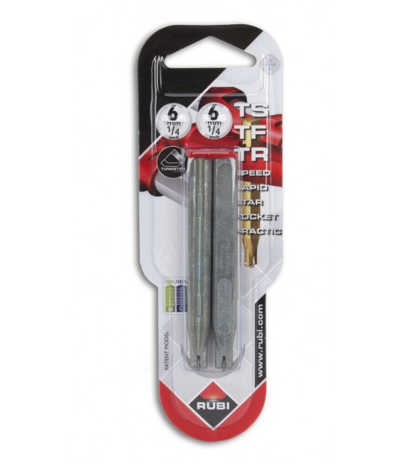 RUBI Juego rodeles Ø 6 y 10 mm.