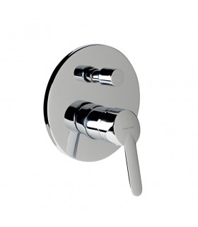 CLEVER 98740 Griferia De Ducha Empotrar 2 Vias Iclever S12 Urban