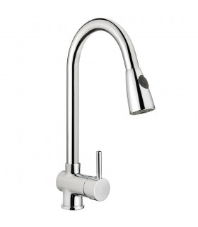 CLEVER 97804 Monomando Fregadero Extraible Ec2 Caiman Urban