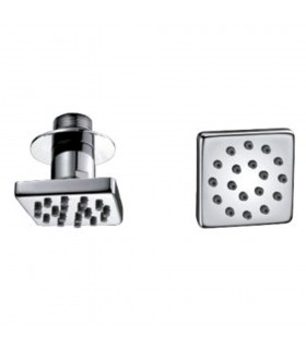 CLEVER 98440 Jet Hidromasaje Mural Laton 48X48 Square (X2)