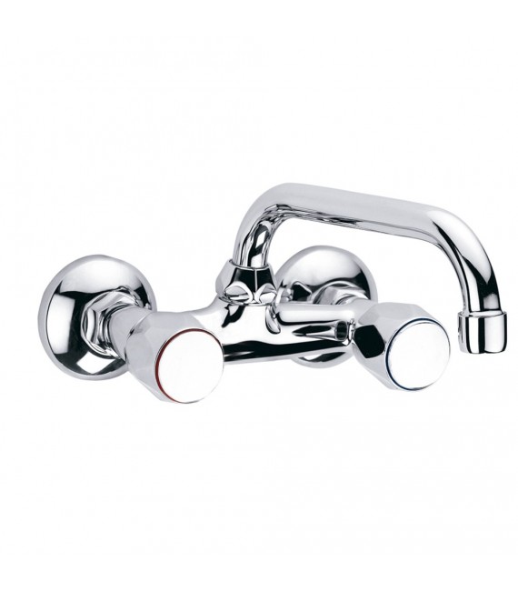 CLEVER 92075 Bm Fregadero Mural 110E/C Caño Corto With2 Guayama