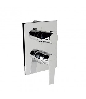 CLEVER 98749 Griferia De Ducha Empotrada . 3-4 Vias Iclever Ec2 Artic Xtreme.