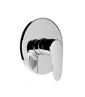 CLEVER 98723 Griferia De Ducha Empotrar 1 Via Iclever Bahama Xtreme.