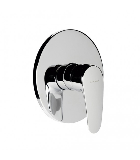 CLEVER 98723 Griferia De Ducha Empotrar 1 Via Iclever Bahama Xtreme.