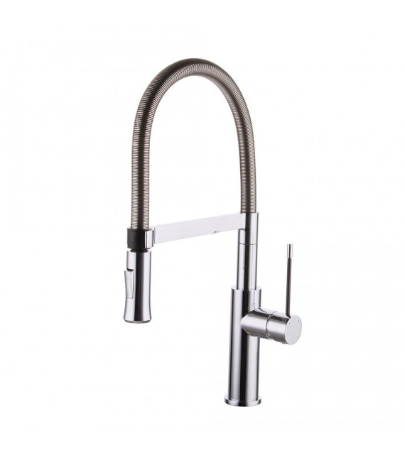 CLEVER 98757 Monomando Fregadero Ec3 Chef Carbon