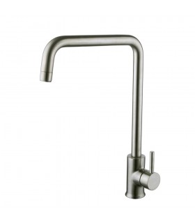 CLEVER 99851 Monomando Fregadero Caño Tubo Inox Finish Right