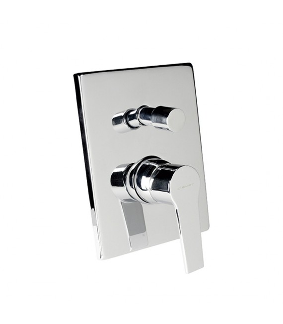 CLEVER 98736 Griferia De Ducha Empotrar 2 Vias Iclever Ec2 Artic Xtreme.