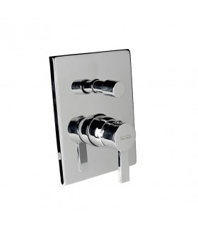 CLEVER 98729 Griferia De Ducha Empotrar 2 Vias Iclever Ec2 Bimini.