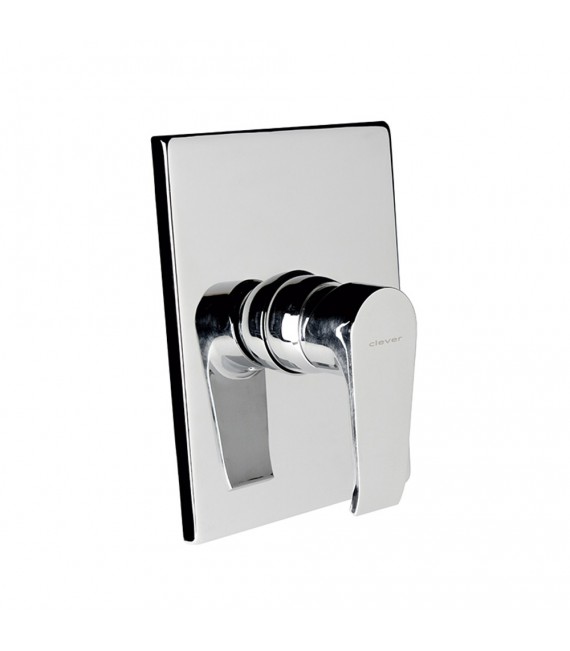 CLEVER 98716 Griferia De Ducha Empotrar 1 Via Iclever Ec2 Paula.