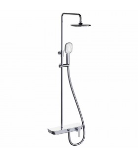 CLEVER 99732 Conjunto Monomando Ducha Extensible Nine Elegance