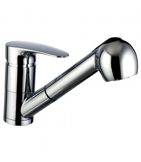 CLEVER 98180 Monomando Fregadero Extraible Ec2 Bahama Xtreme