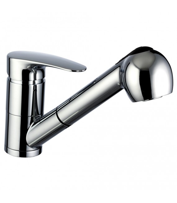 CLEVER 98180 Monomando Fregadero Extraible Ec2 Bahama Xtreme