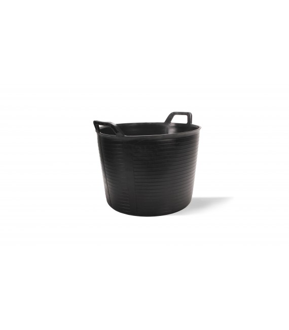 RUBI 88773 Capazo Plástico Negro Nº3 Flextub (40 L.)