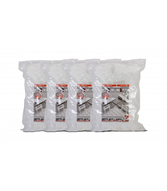 RUBI 02870 Brida Delta Levelling System 1 Mm/3-12 Mm. (C-2400 U.)