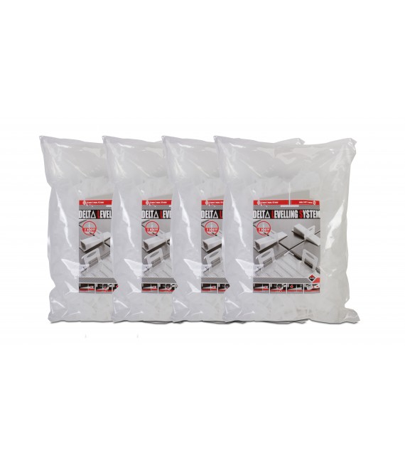 RUBI 02856 Brida Delta Levelling System 2 Mm/3-12 Mm. (C-2400 U.)