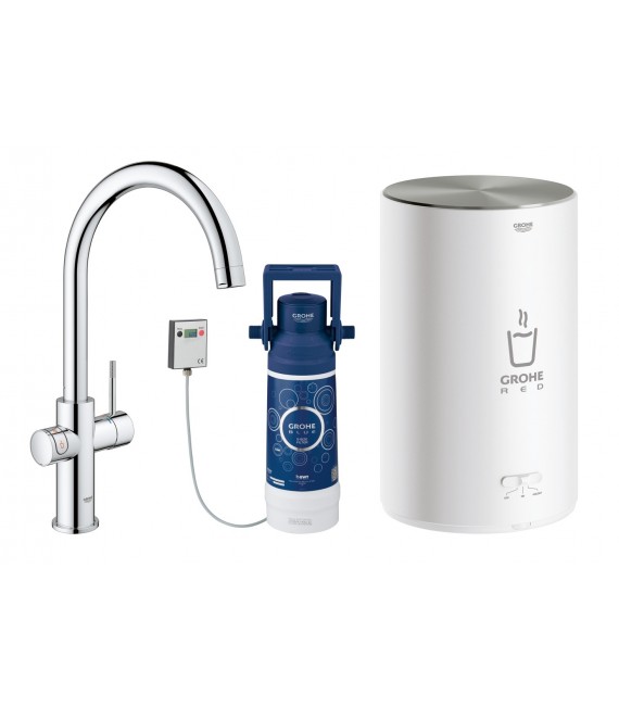 GROHE 30 083 001 Red Duo Mezclador Fregadero Boiler 4L