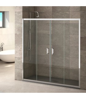 SINTRA FRONTAL DE DUCHA 2 FIJOS + 2 PUERTAS CORREDERAS