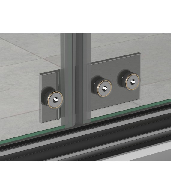 MUNICH FRONTAL DE DUCHA PLEGABLE