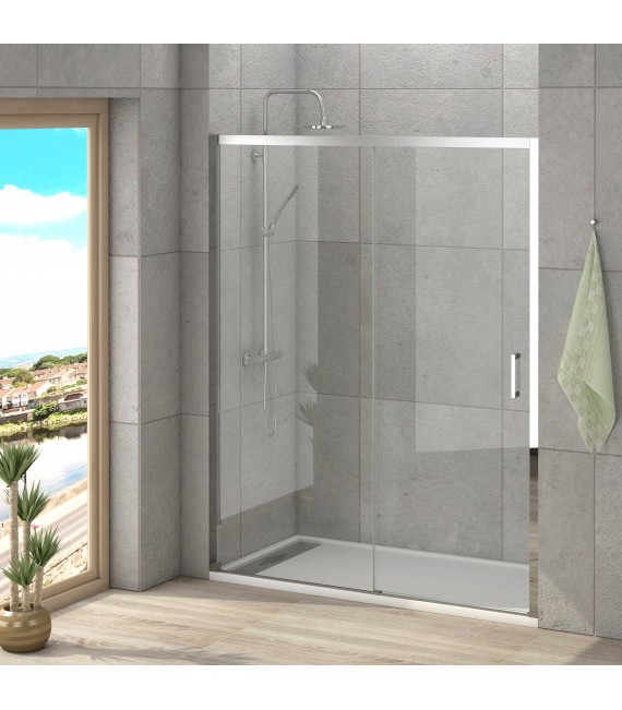 SYDNEY FRONTAL DE DUCHA FIJO+CORREDERA