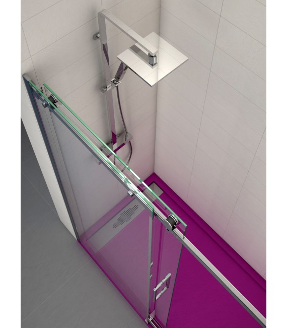 ELIPSIS FRONTAL DE DUCHA FIJO+CORREDERA